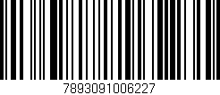 Código de barras (EAN, GTIN, SKU, ISBN): '7893091006227'