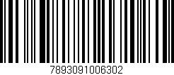 Código de barras (EAN, GTIN, SKU, ISBN): '7893091006302'