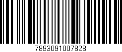 Código de barras (EAN, GTIN, SKU, ISBN): '7893091007828'