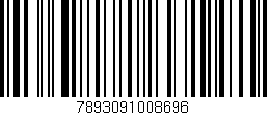Código de barras (EAN, GTIN, SKU, ISBN): '7893091008696'