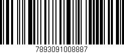 Código de barras (EAN, GTIN, SKU, ISBN): '7893091008887'