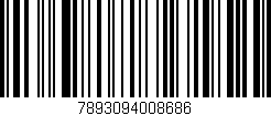 Código de barras (EAN, GTIN, SKU, ISBN): '7893094008686'