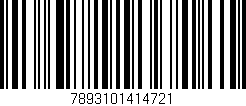 Código de barras (EAN, GTIN, SKU, ISBN): '7893101414721'