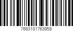 Código de barras (EAN, GTIN, SKU, ISBN): '7893101763959'