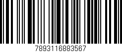 Código de barras (EAN, GTIN, SKU, ISBN): '7893116883567'