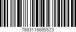 Código de barras (EAN, GTIN, SKU, ISBN): '7893116885523'