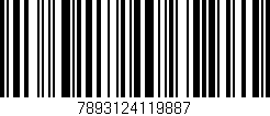 Código de barras (EAN, GTIN, SKU, ISBN): '7893124119887'