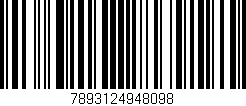 Código de barras (EAN, GTIN, SKU, ISBN): '7893124948098'