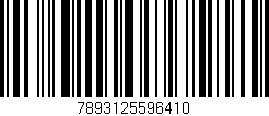 Código de barras (EAN, GTIN, SKU, ISBN): '7893125596410'