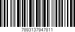 Código de barras (EAN, GTIN, SKU, ISBN): '7893137947811'