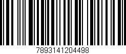 Código de barras (EAN, GTIN, SKU, ISBN): '7893141204498'