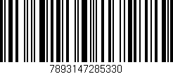 Código de barras (EAN, GTIN, SKU, ISBN): '7893147285330'