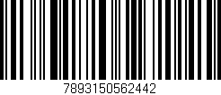 Código de barras (EAN, GTIN, SKU, ISBN): '7893150562442'