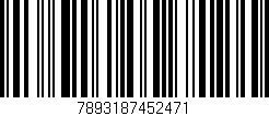 Código de barras (EAN, GTIN, SKU, ISBN): '7893187452471'