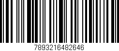 Código de barras (EAN, GTIN, SKU, ISBN): '7893216482646'