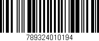 Código de barras (EAN, GTIN, SKU, ISBN): '789324010194'