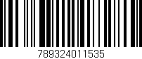 Código de barras (EAN, GTIN, SKU, ISBN): '789324011535'
