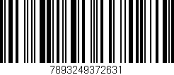 Código de barras (EAN, GTIN, SKU, ISBN): '7893249372631'