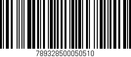 Código de barras (EAN, GTIN, SKU, ISBN): '789328500050510'