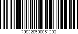 Código de barras (EAN, GTIN, SKU, ISBN): '789328500051233'