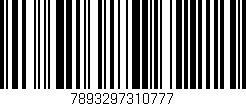 Código de barras (EAN, GTIN, SKU, ISBN): '7893297310777'