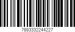 Código de barras (EAN, GTIN, SKU, ISBN): '7893332244227'