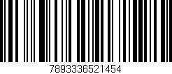 Código de barras (EAN, GTIN, SKU, ISBN): '7893336521454'