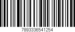 Código de barras (EAN, GTIN, SKU, ISBN): '7893336541254'