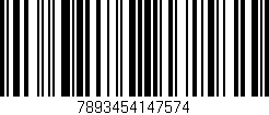 Código de barras (EAN, GTIN, SKU, ISBN): '7893454147574'