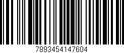 Código de barras (EAN, GTIN, SKU, ISBN): '7893454147604'