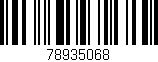 Código de barras (EAN, GTIN, SKU, ISBN): '78935068'