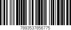 Código de barras (EAN, GTIN, SKU, ISBN): '7893537856775'