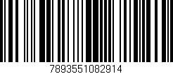 Código de barras (EAN, GTIN, SKU, ISBN): '7893551082914'