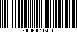 Código de barras (EAN, GTIN, SKU, ISBN): '7893590115949'
