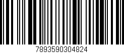 Código de barras (EAN, GTIN, SKU, ISBN): '7893590304824'