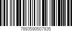 Código de barras (EAN, GTIN, SKU, ISBN): '7893590507935'