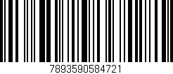 Código de barras (EAN, GTIN, SKU, ISBN): '7893590584721'
