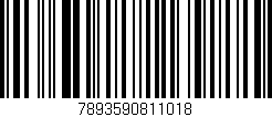 Código de barras (EAN, GTIN, SKU, ISBN): '7893590811018'