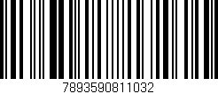 Código de barras (EAN, GTIN, SKU, ISBN): '7893590811032'