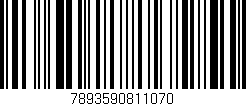 Código de barras (EAN, GTIN, SKU, ISBN): '7893590811070'