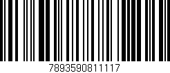 Código de barras (EAN, GTIN, SKU, ISBN): '7893590811117'