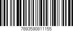 Código de barras (EAN, GTIN, SKU, ISBN): '7893590811155'