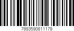 Código de barras (EAN, GTIN, SKU, ISBN): '7893590811179'