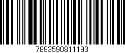 Código de barras (EAN, GTIN, SKU, ISBN): '7893590811193'