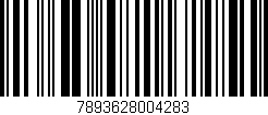 Código de barras (EAN, GTIN, SKU, ISBN): '7893628004283'