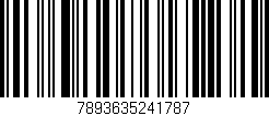 Código de barras (EAN, GTIN, SKU, ISBN): '7893635241787'