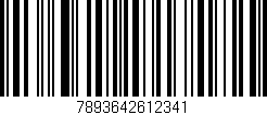 Código de barras (EAN, GTIN, SKU, ISBN): '7893642612341'