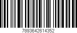 Código de barras (EAN, GTIN, SKU, ISBN): '7893642614352'