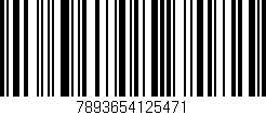 Código de barras (EAN, GTIN, SKU, ISBN): '7893654125471'