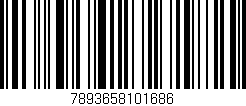 Código de barras (EAN, GTIN, SKU, ISBN): '7893658101686'